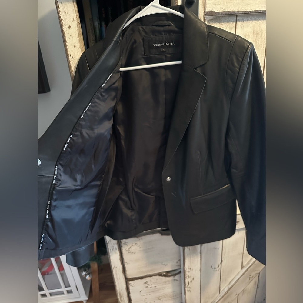 Wilsons Leather Blazer - Picture 2 of 4